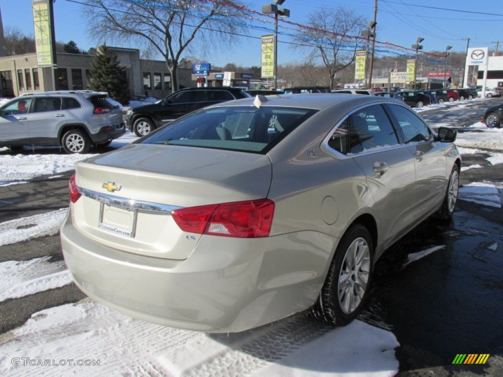 2014 Impala LS - Champagne Silver Metallic / Jet Black/Dark Titanium photo #6