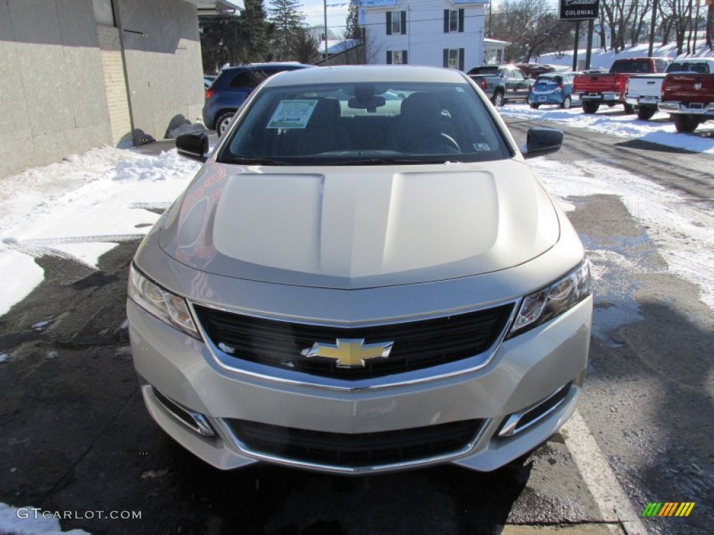 2014 Impala LS - Champagne Silver Metallic / Jet Black/Dark Titanium photo #8