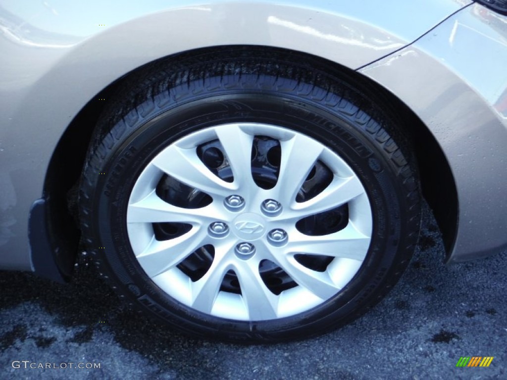 2012 Elantra GLS - Desert Bronze / Beige photo #3