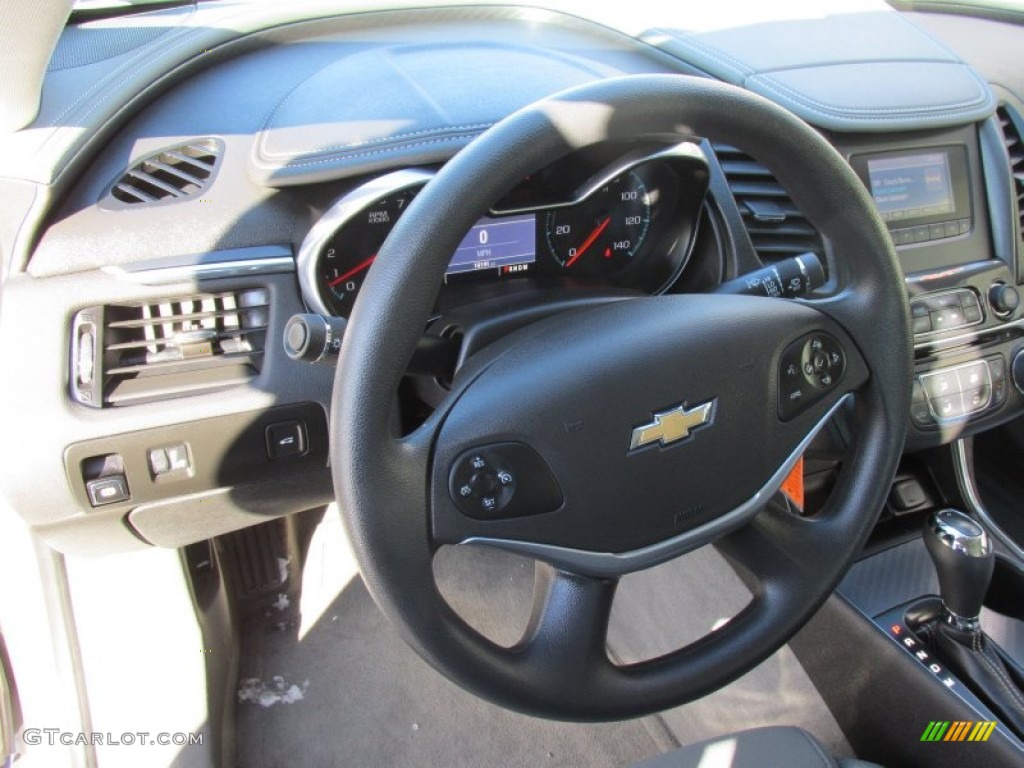 2014 Impala LS - Champagne Silver Metallic / Jet Black/Dark Titanium photo #14