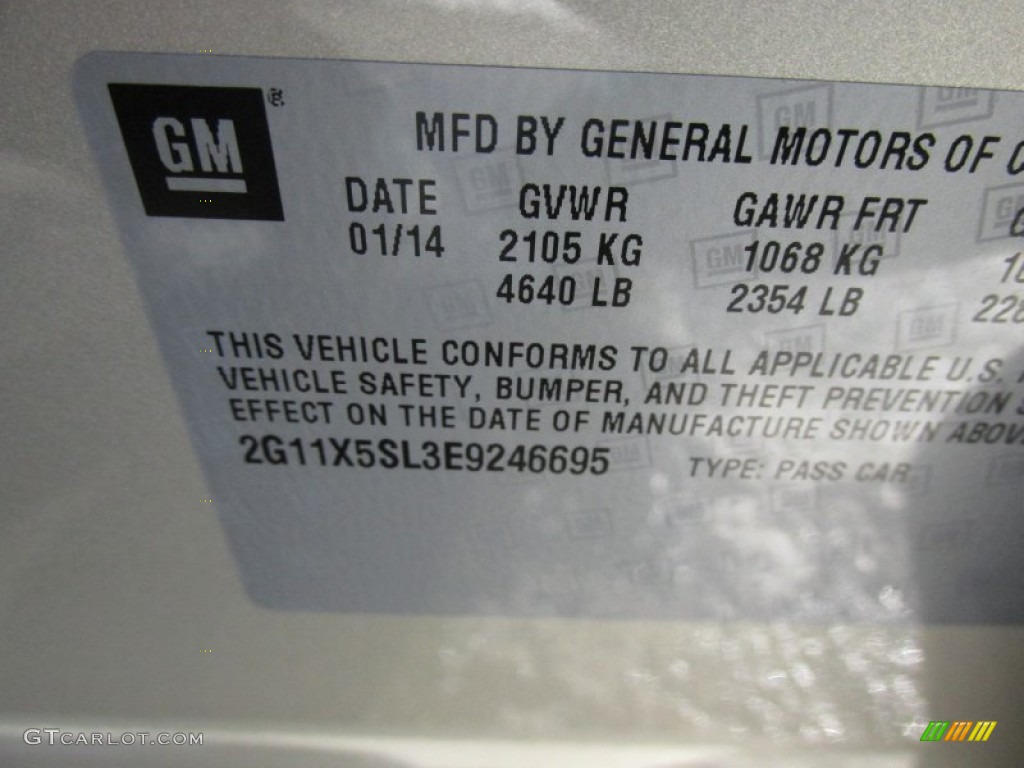 2014 Impala LS - Champagne Silver Metallic / Jet Black/Dark Titanium photo #19