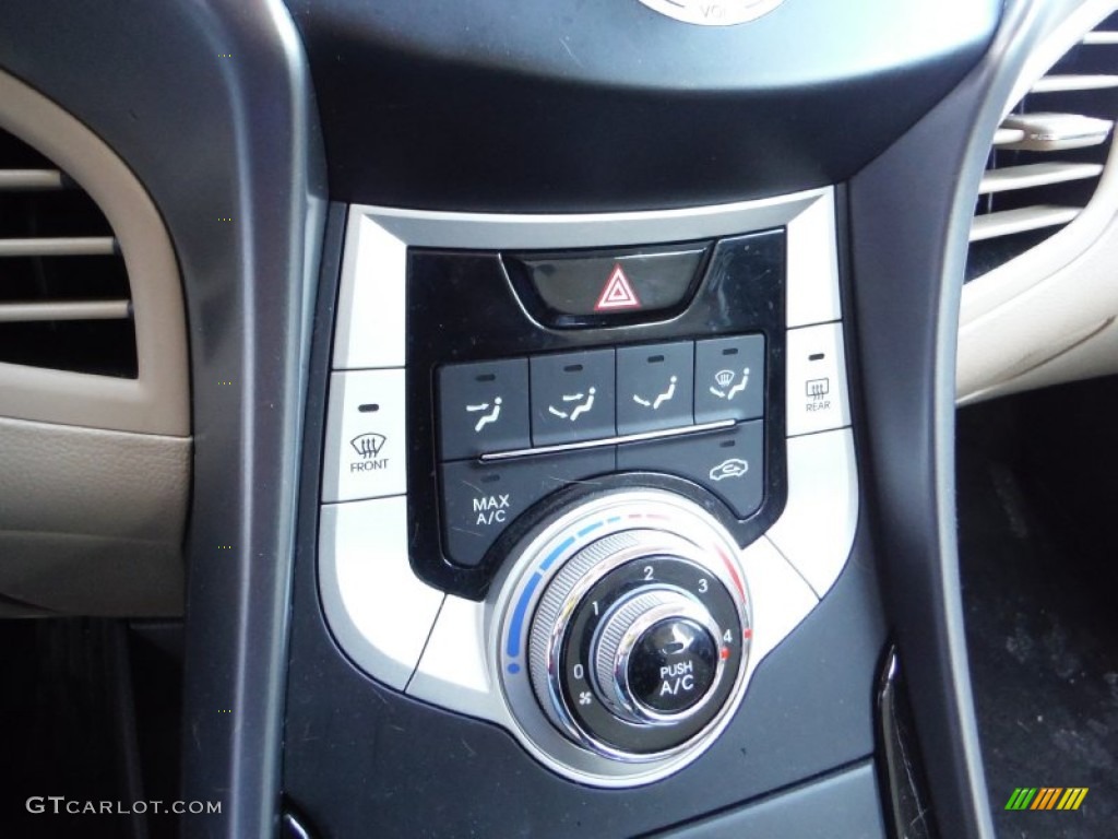 2012 Elantra GLS - Desert Bronze / Beige photo #15