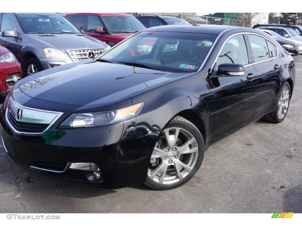 Crystal Black Pearl Acura TL