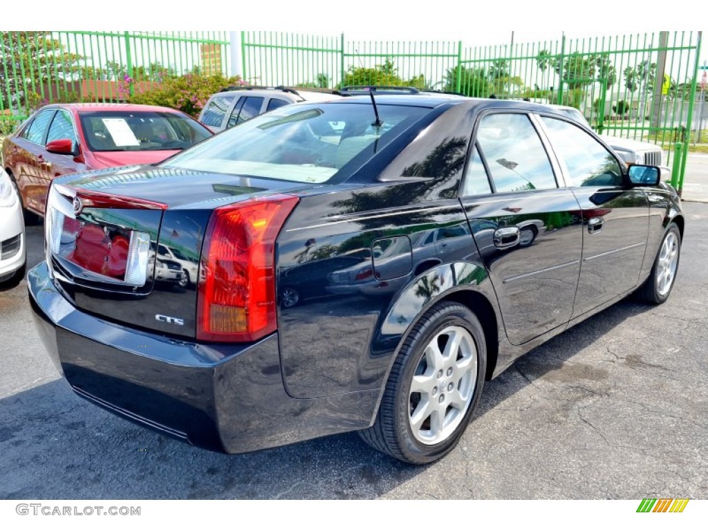2003 CTS Sedan - Sable Black / Light Neutral photo #8