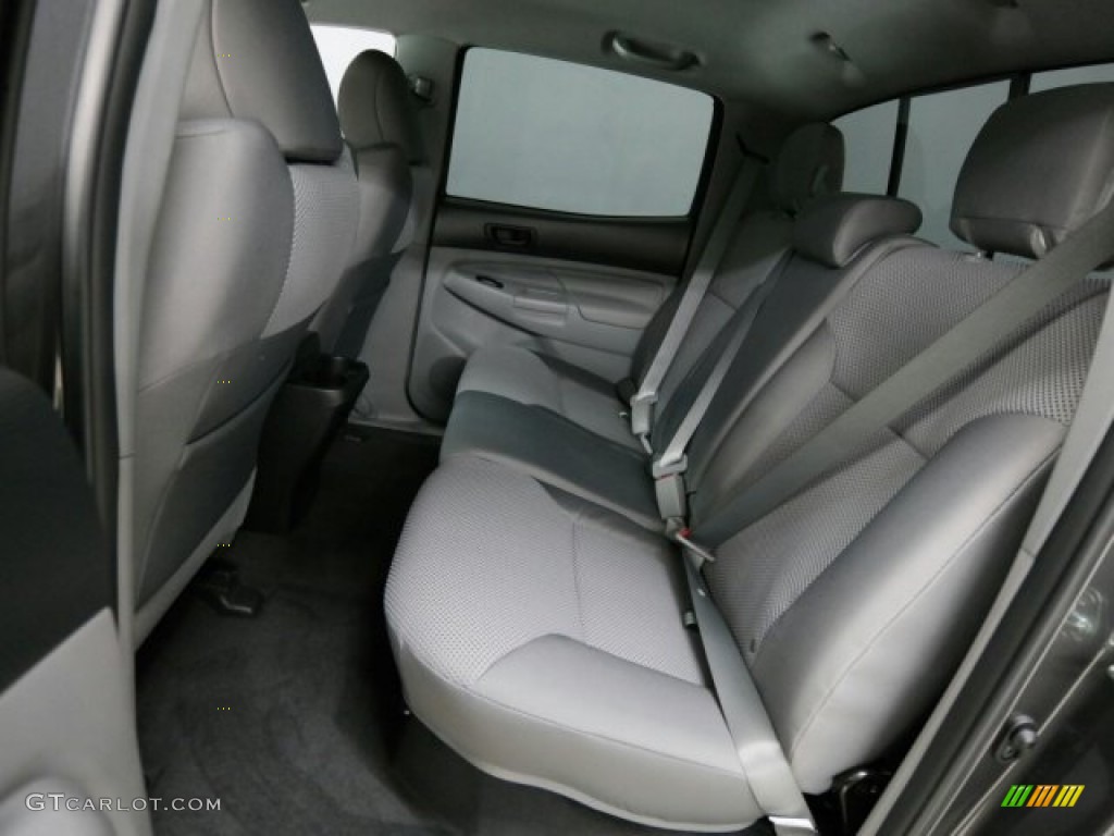 2015 Tacoma V6 PreRunner Double Cab - Magnetic Gray Metallic / Graphite photo #25