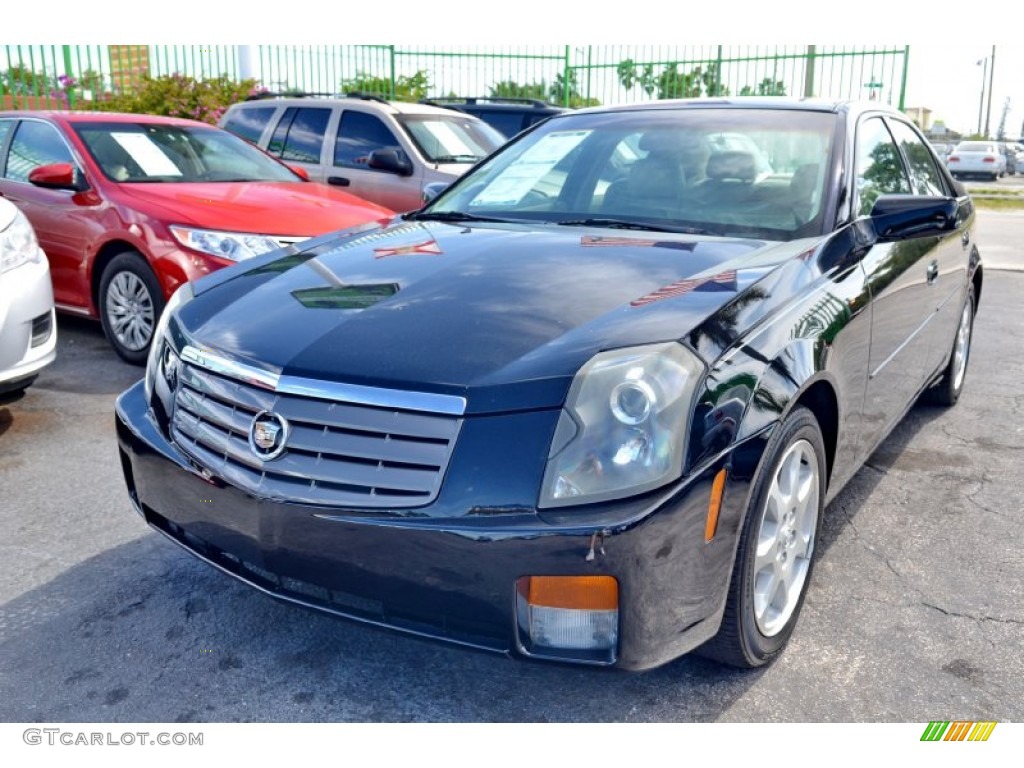 2003 CTS Sedan - Sable Black / Light Neutral photo #30