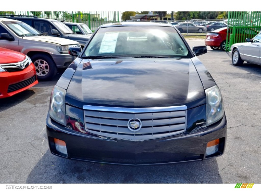2003 CTS Sedan - Sable Black / Light Neutral photo #31