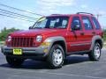 2006 Inferno Red Pearl Jeep Liberty Sport 4x4  photo #3