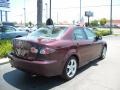 2008 Dark Cherry Mica Mazda MAZDA6 i Sport Sedan  photo #3