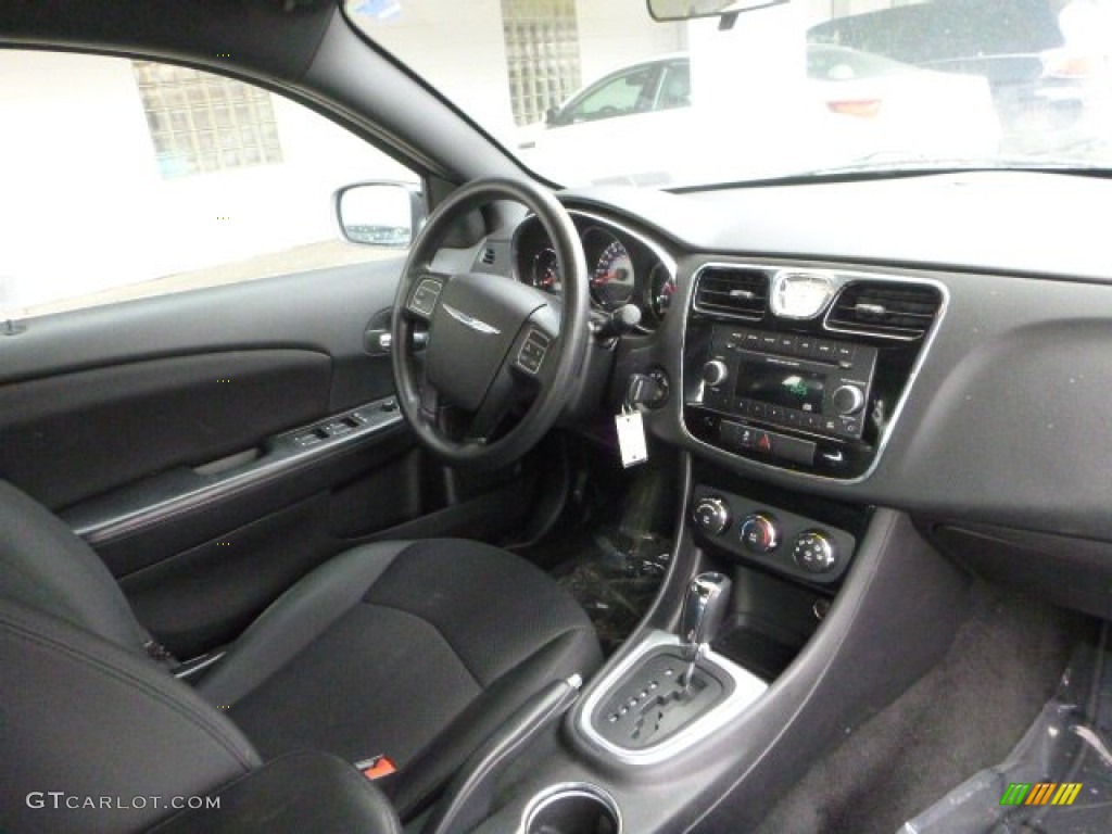 2014 200 LX Sedan - Black Clear Coat / Black photo #12