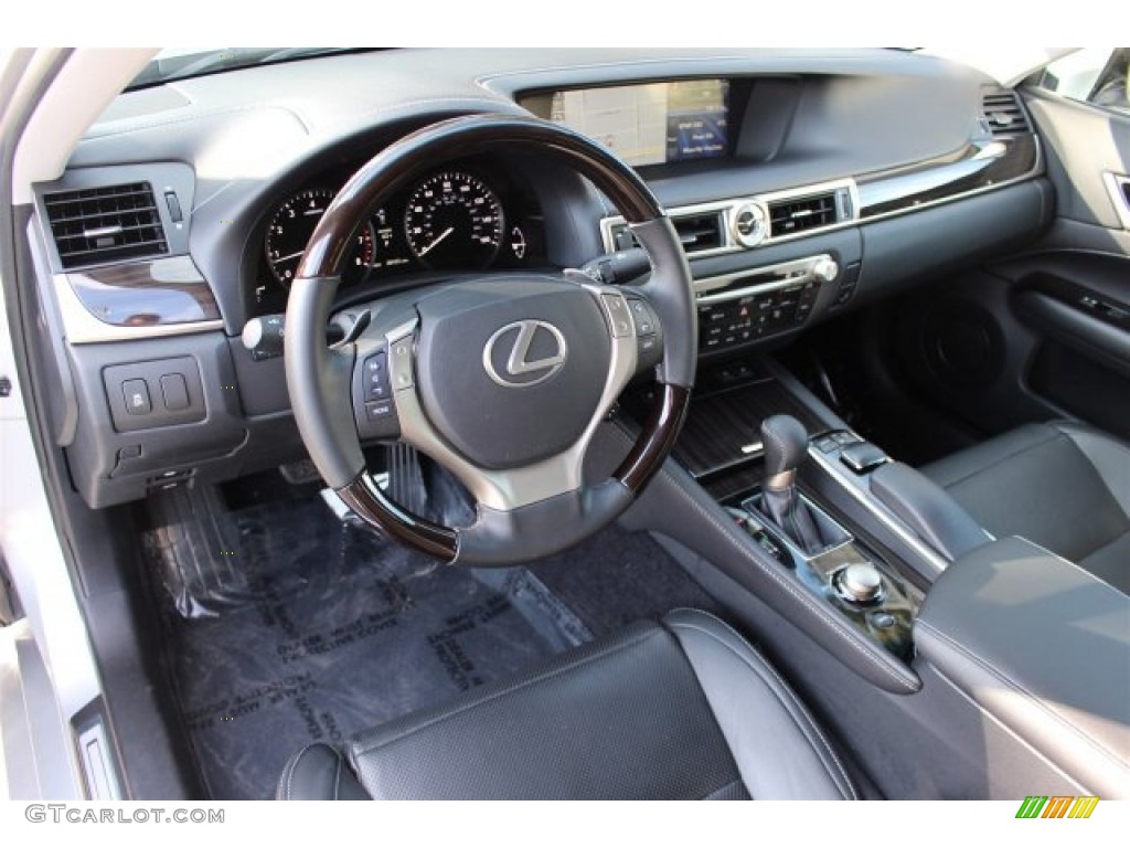 Black Interior 2013 Lexus GS 350 Photo #101606870