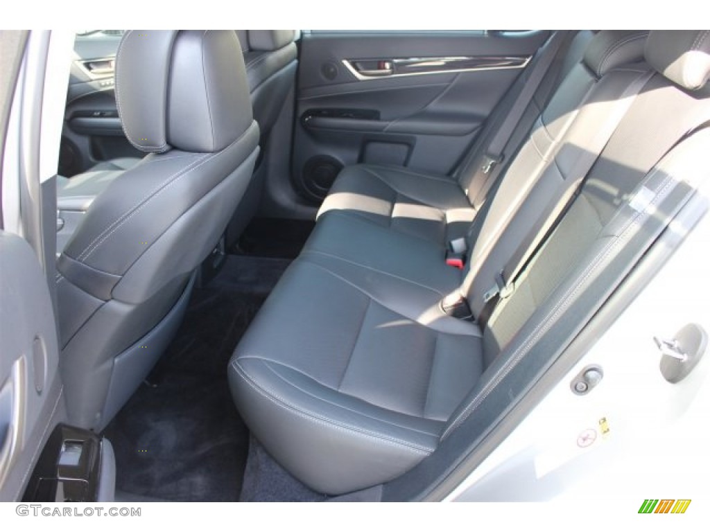 2013 Lexus GS 350 Rear Seat Photos