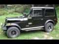 Classic Black 1978 Jeep CJ7 4x4