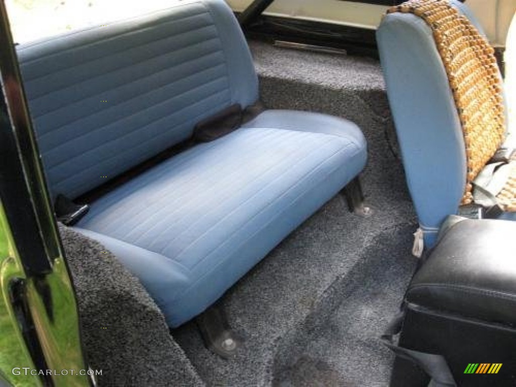 1978 Jeep CJ7 4x4 Rear Seat Photo #101609049