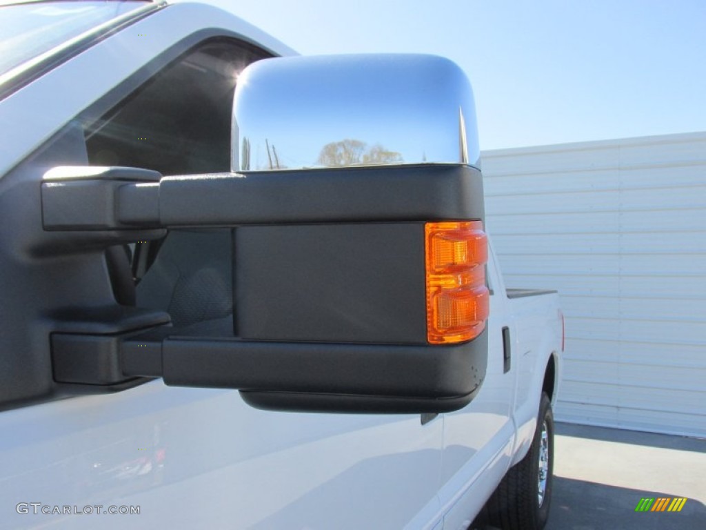 2015 F250 Super Duty XLT Crew Cab 4x4 - Oxford White / Steel photo #13