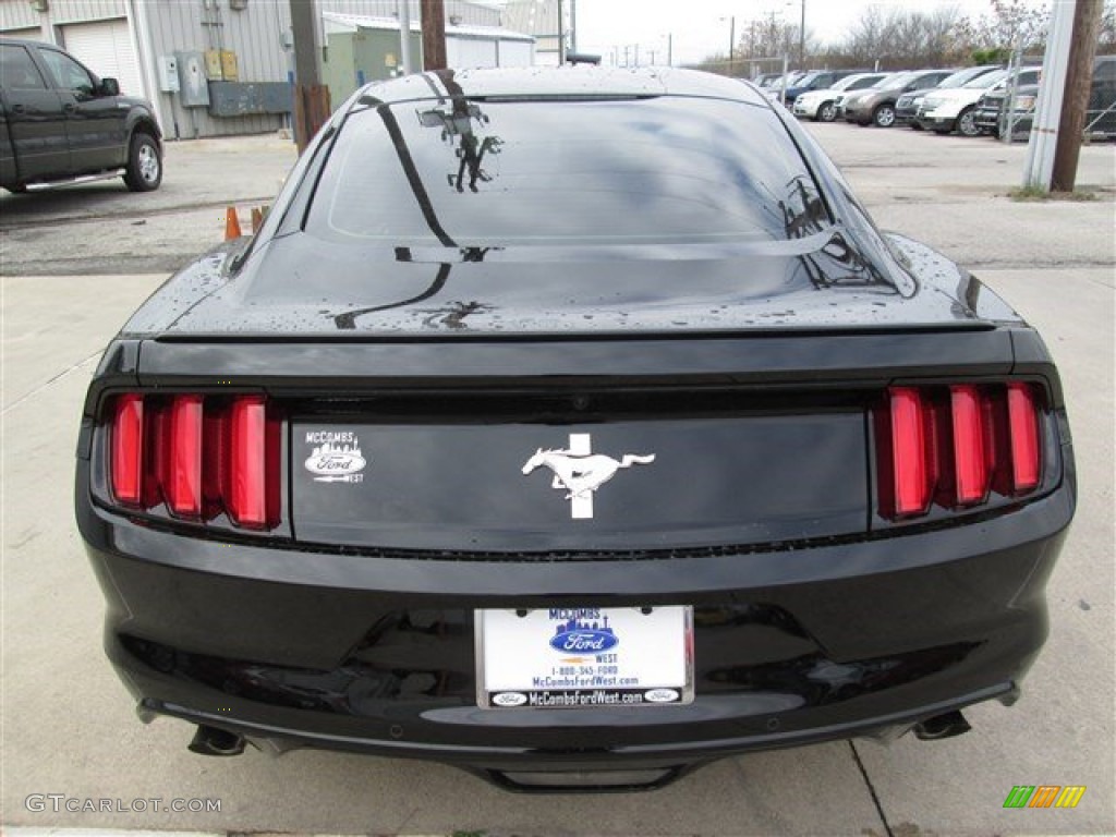2015 Mustang V6 Coupe - Black / Ebony photo #8
