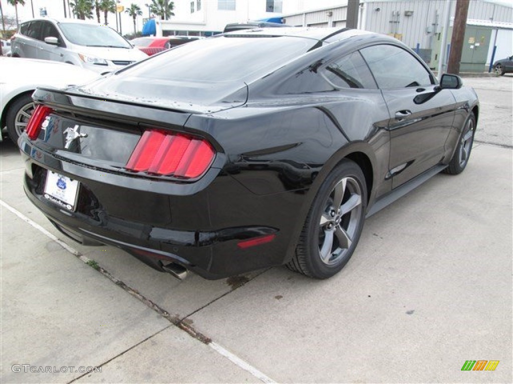 2015 Mustang V6 Coupe - Black / Ebony photo #10