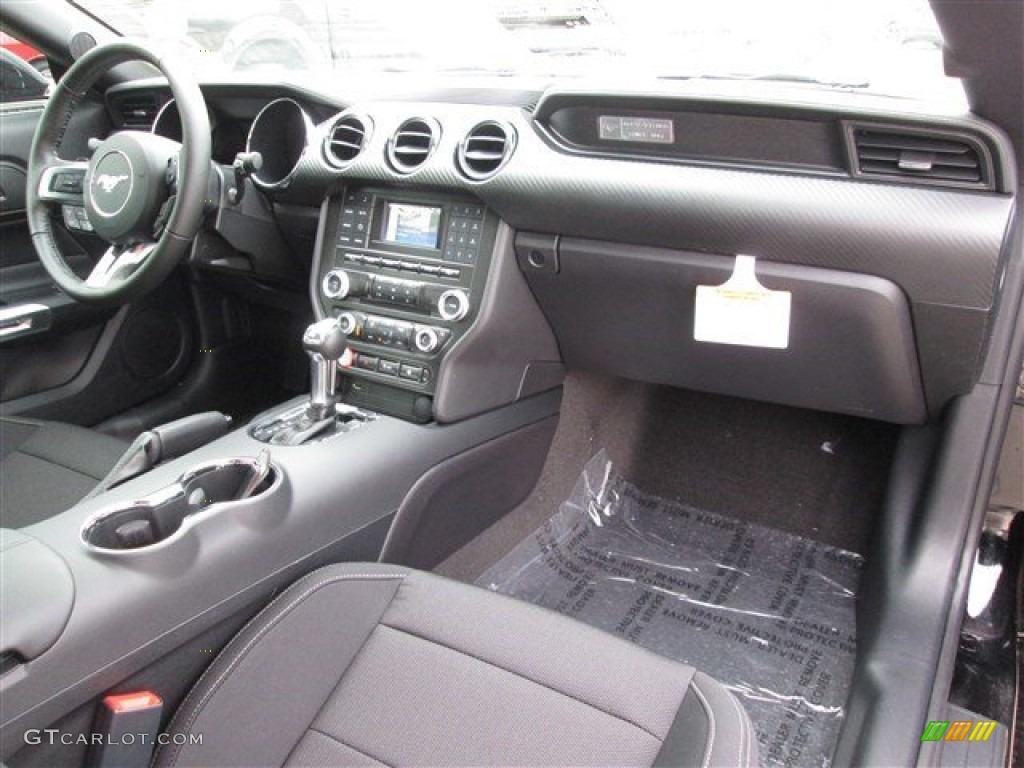 2015 Mustang V6 Coupe - Black / Ebony photo #14