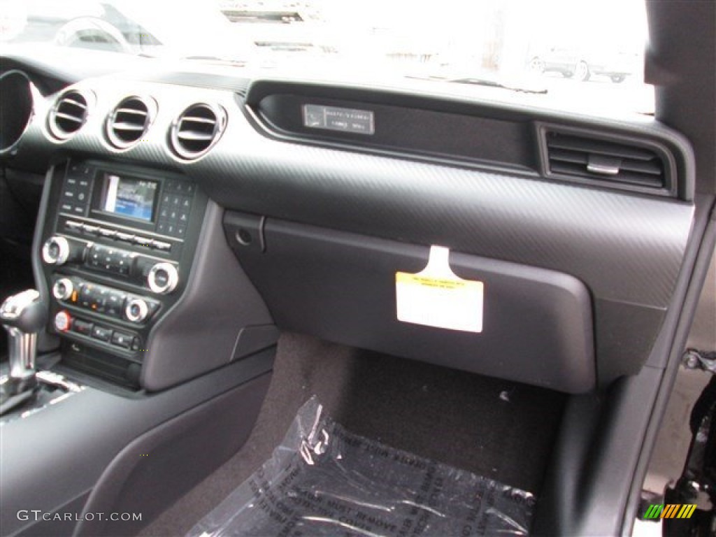 2015 Mustang V6 Coupe - Black / Ebony photo #16