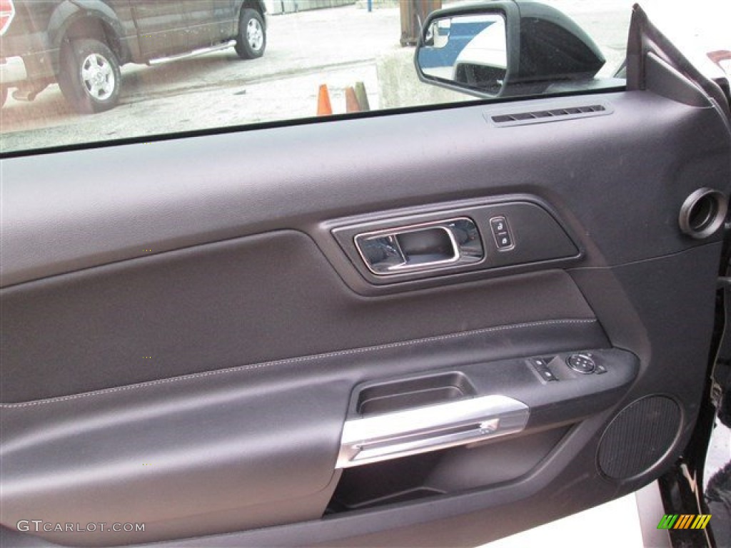 2015 Mustang V6 Coupe - Black / Ebony photo #18