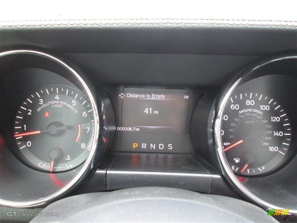 2015 Mustang V6 Coupe - Black / Ebony photo #23