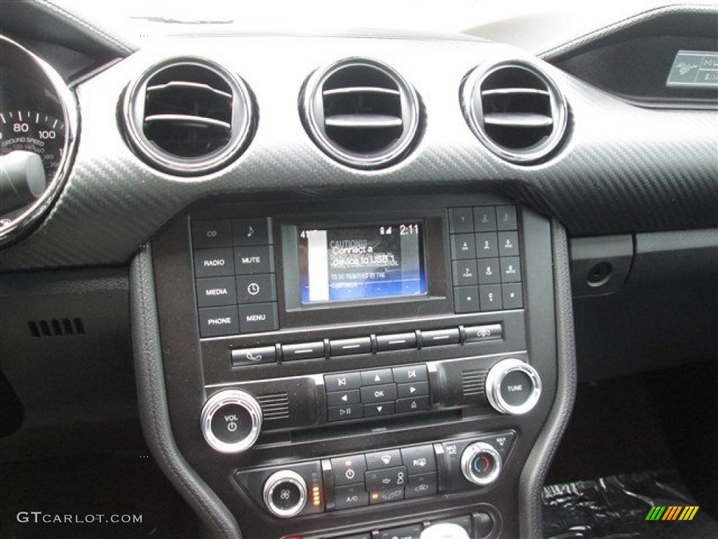 2015 Mustang V6 Coupe - Black / Ebony photo #24