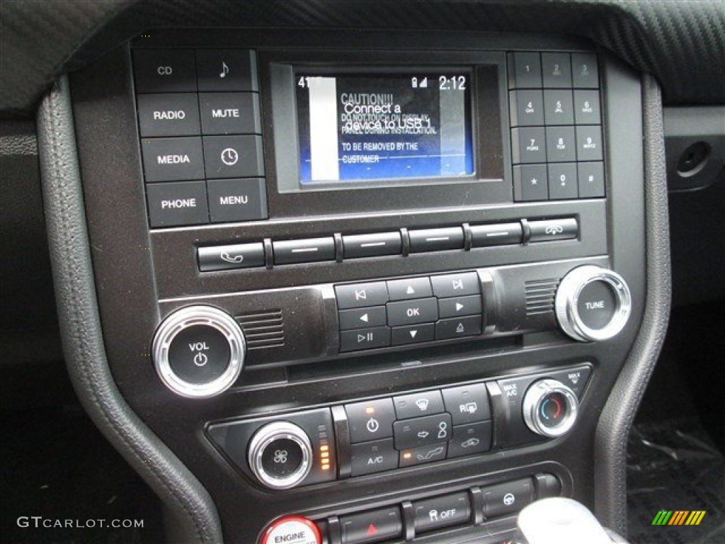 2015 Mustang V6 Coupe - Black / Ebony photo #25