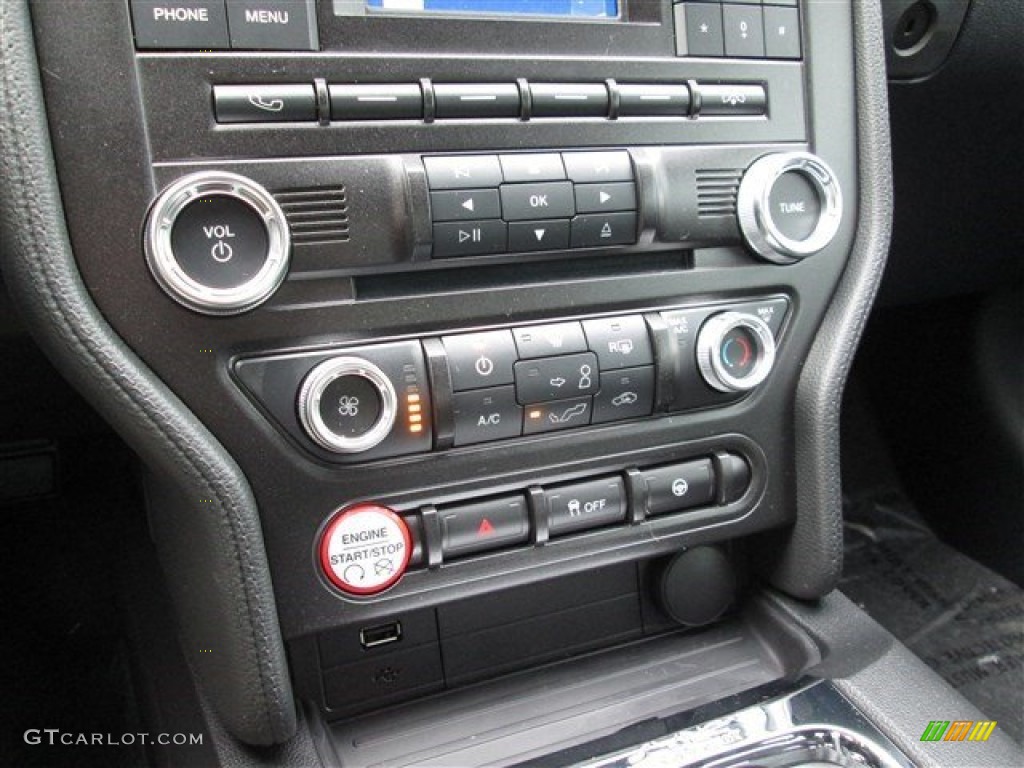 2015 Mustang V6 Coupe - Black / Ebony photo #26