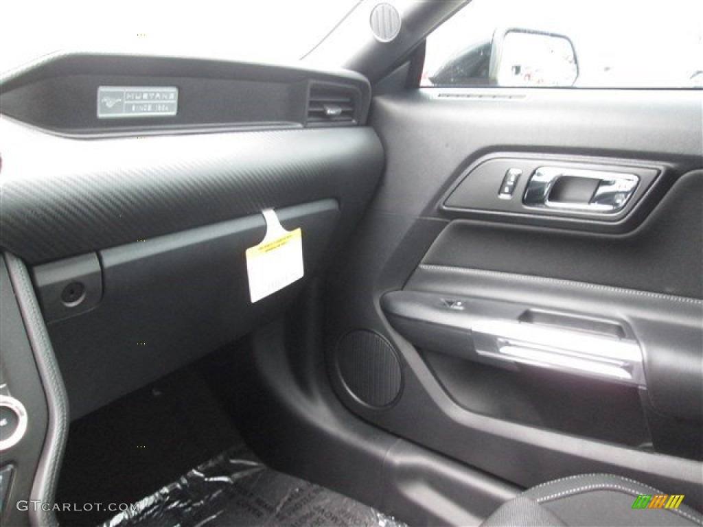 2015 Mustang V6 Coupe - Black / Ebony photo #29