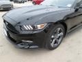 2015 Black Ford Mustang V6 Coupe  photo #6