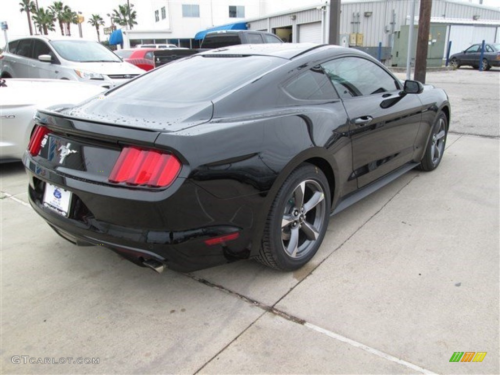 2015 Mustang V6 Coupe - Black / Ebony photo #9