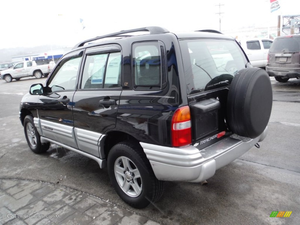 2002 Tracker LT 4WD Hard Top - Black / Medium Gray photo #8