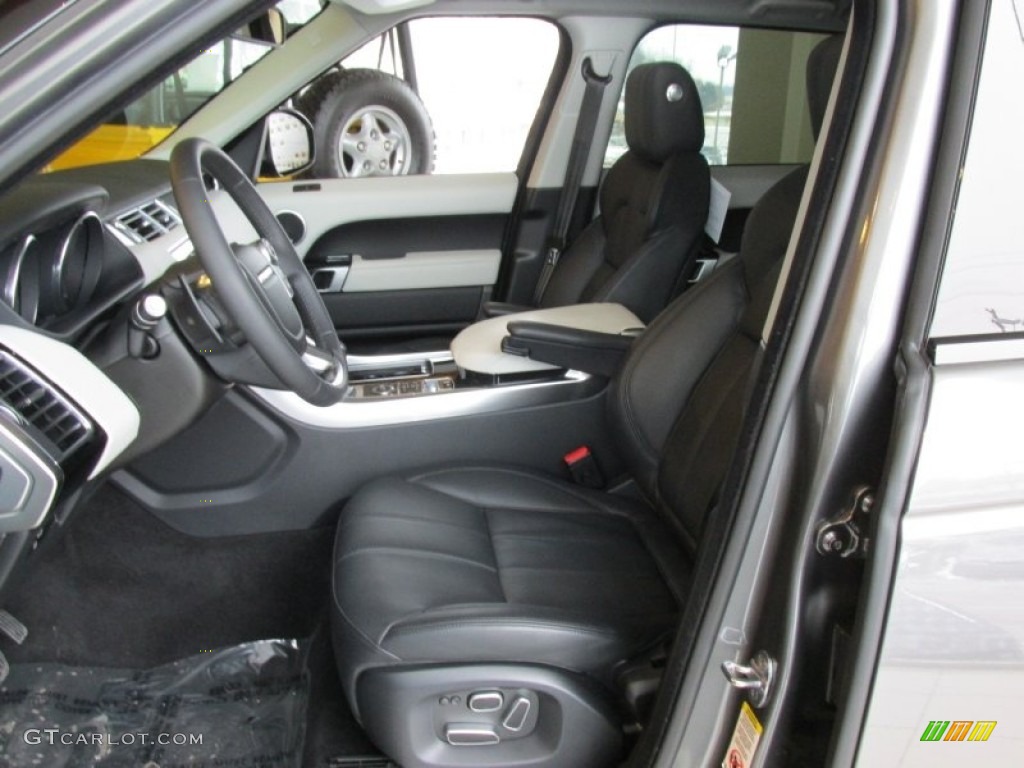 Ebony/Cirrus Interior 2015 Land Rover Range Rover Sport Supercharged Photo #101613471