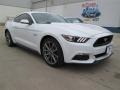 Oxford White 2015 Ford Mustang GT Premium Coupe