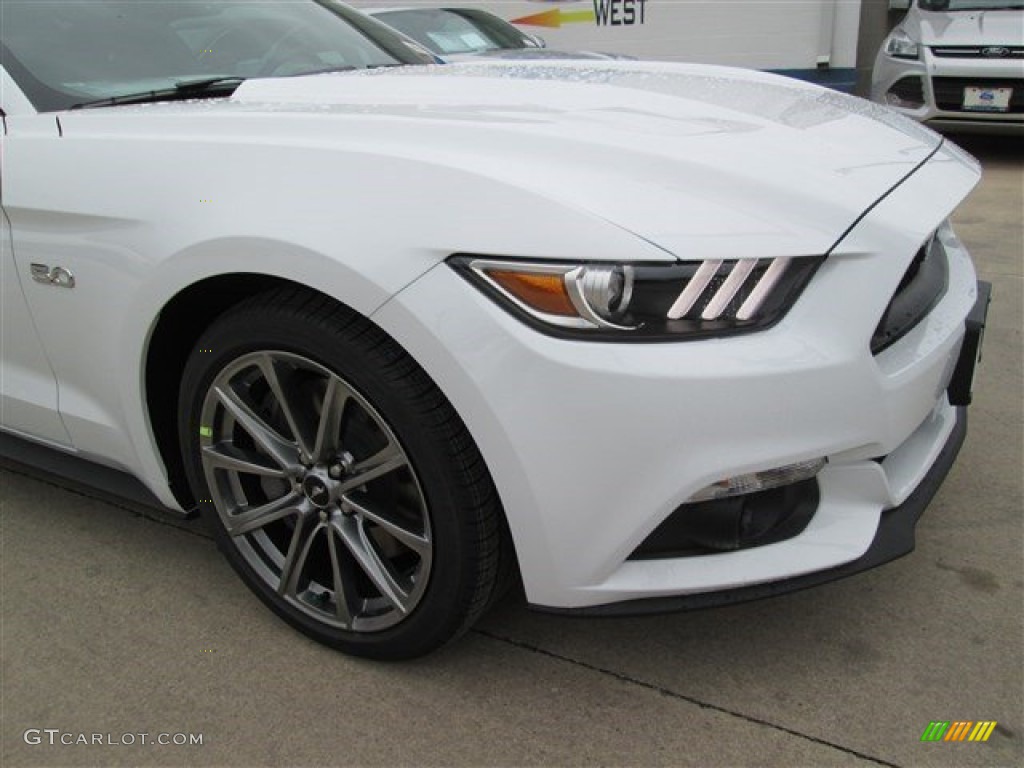 2015 Mustang GT Premium Coupe - Oxford White / Ebony photo #2