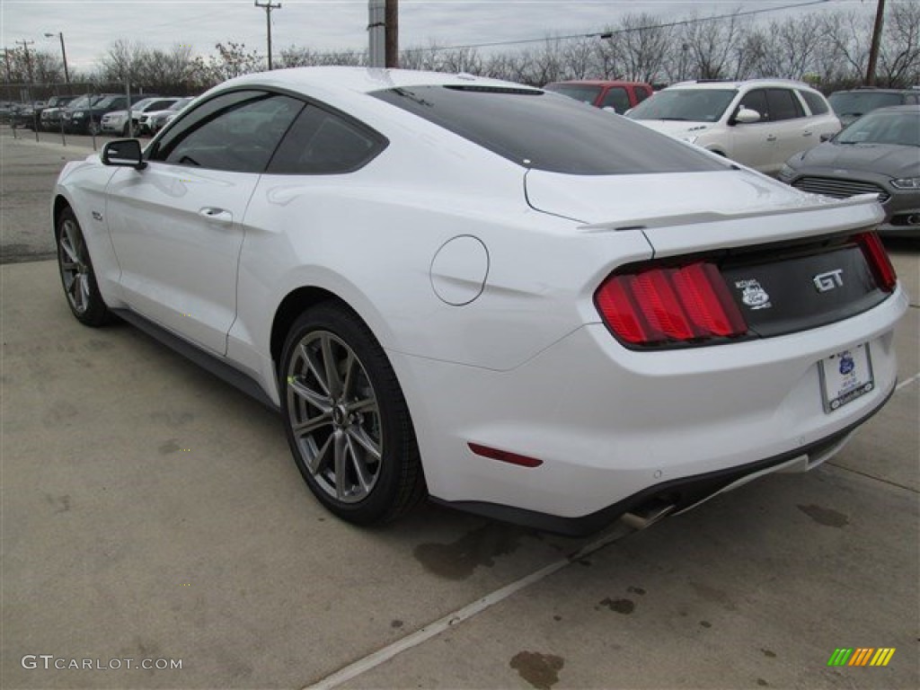 2015 Mustang GT Premium Coupe - Oxford White / Ebony photo #8