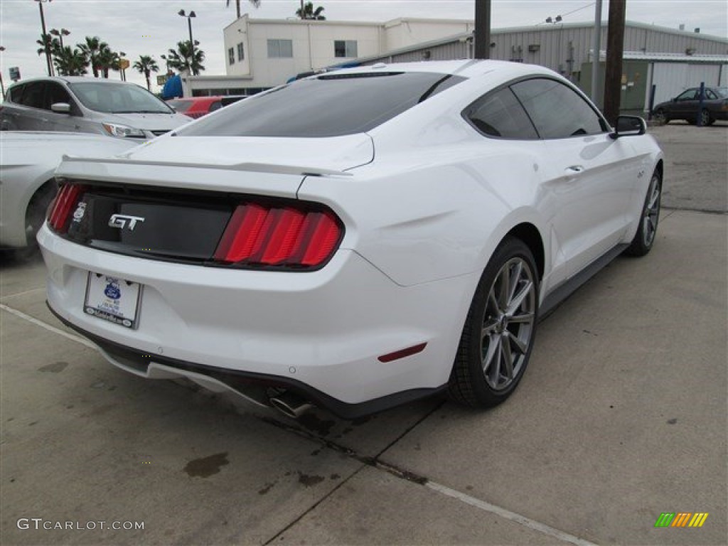 2015 Mustang GT Premium Coupe - Oxford White / Ebony photo #11