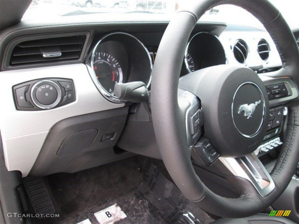 2015 Mustang GT Premium Coupe - Oxford White / Ebony photo #22