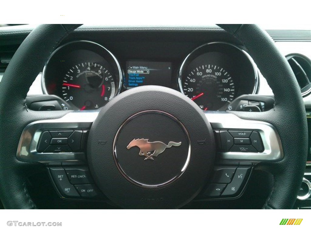 2015 Mustang GT Premium Coupe - Oxford White / Ebony photo #26