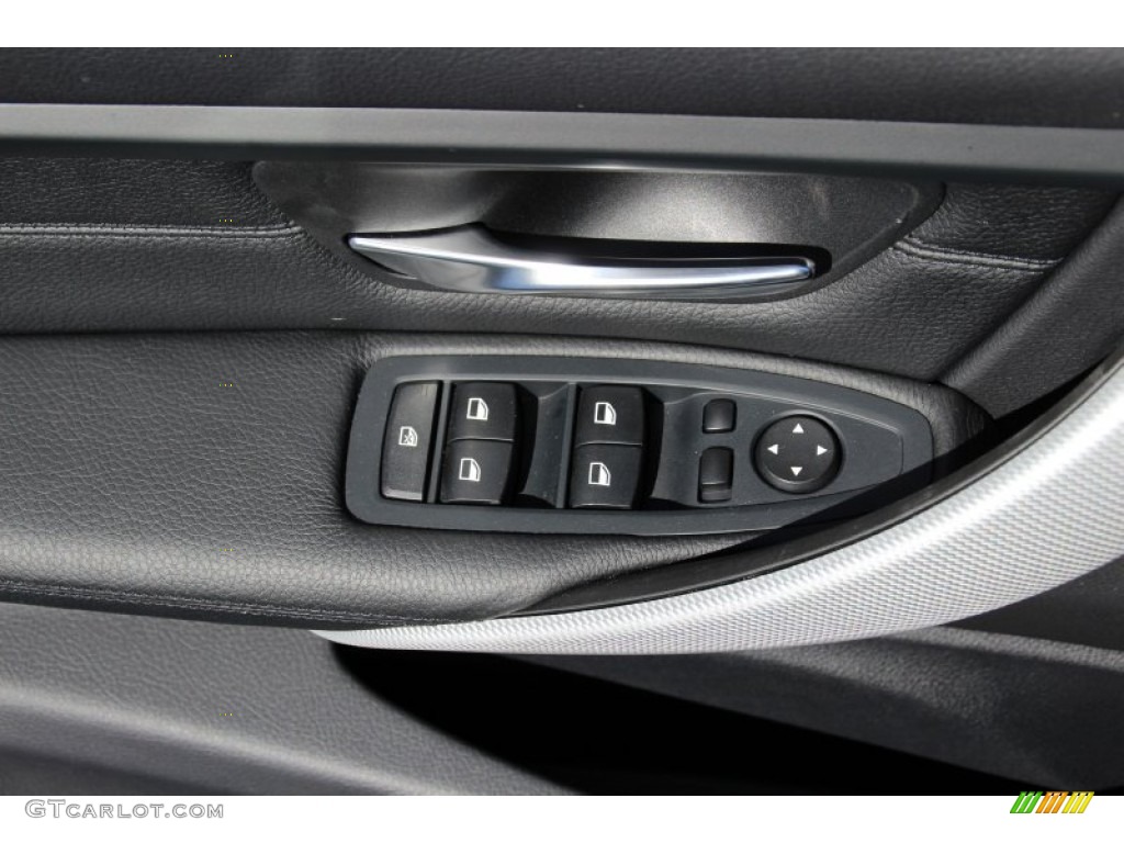 2014 3 Series 335i xDrive Sedan - Black Sapphire Metallic / Black photo #7