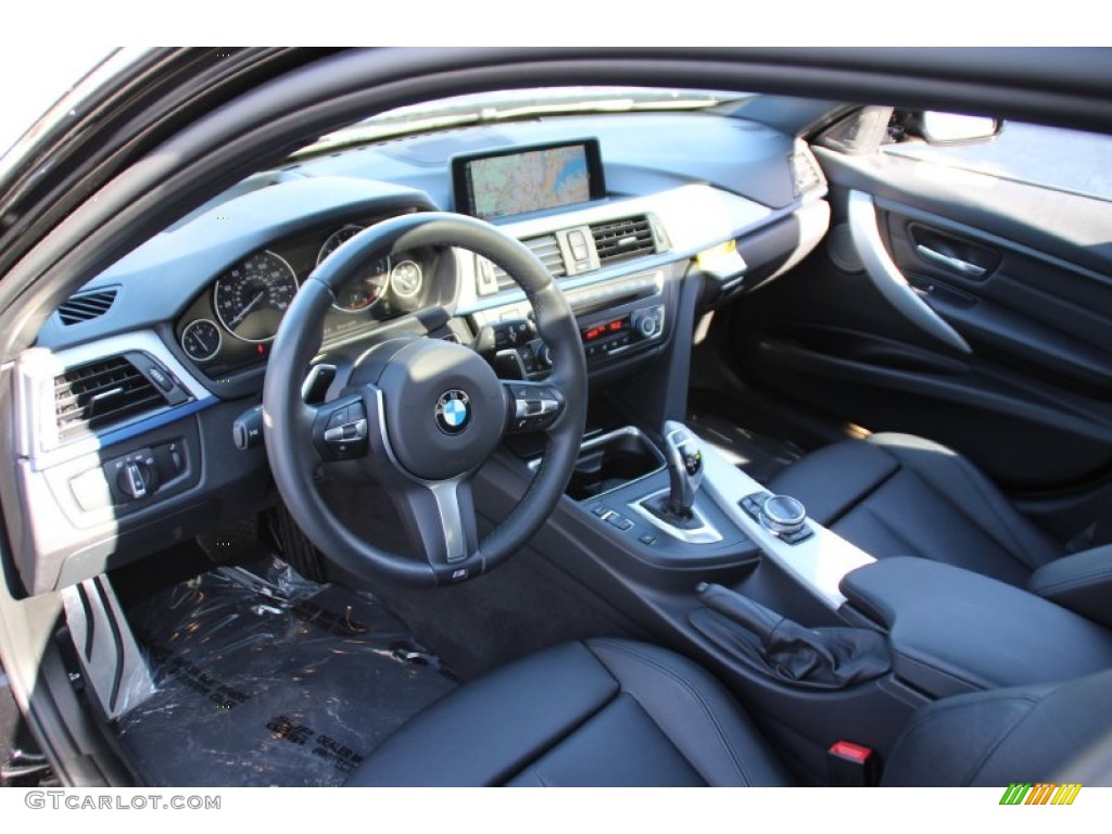 2014 3 Series 335i xDrive Sedan - Black Sapphire Metallic / Black photo #8