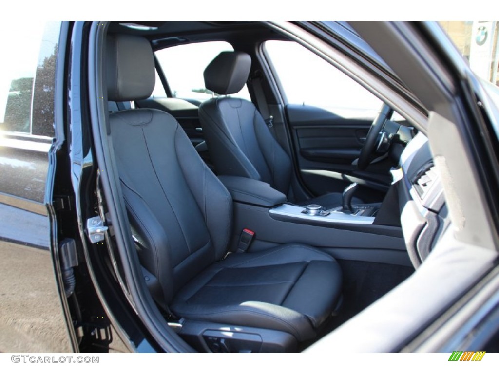 2014 3 Series 335i xDrive Sedan - Black Sapphire Metallic / Black photo #26
