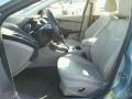 2012 Ford Focus Electric Light Stone Interior Front Seat Photo