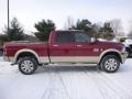 2015 Deep Cherry Red Crystal Pearl Ram 2500 Laramie Longhorn Crew Cab 4x4  photo #6