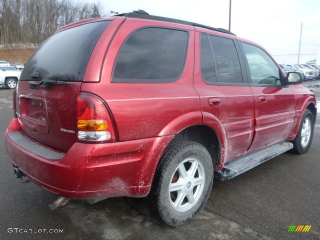 2002 Bravada AWD - Jewelcoat Red / Pewter photo #4