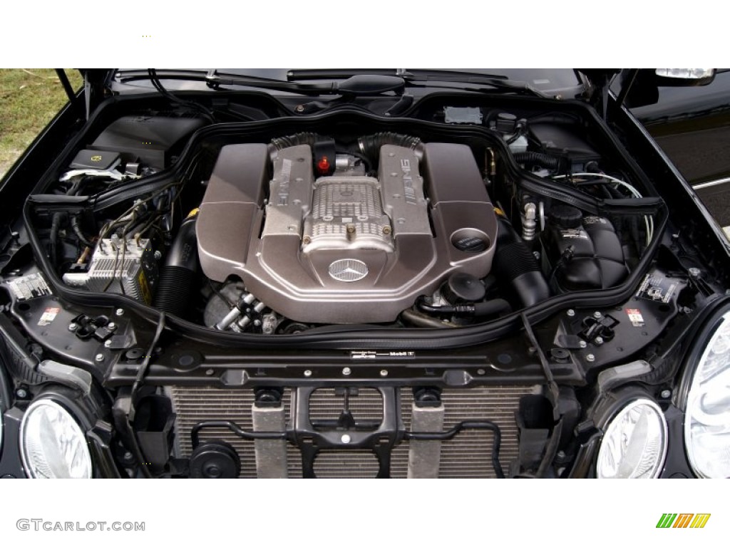 2003 Mercedes-Benz E 55 AMG Sedan 5.4 Liter AMG Supercharged SOHC 24-Valve V8 Engine Photo #101622777