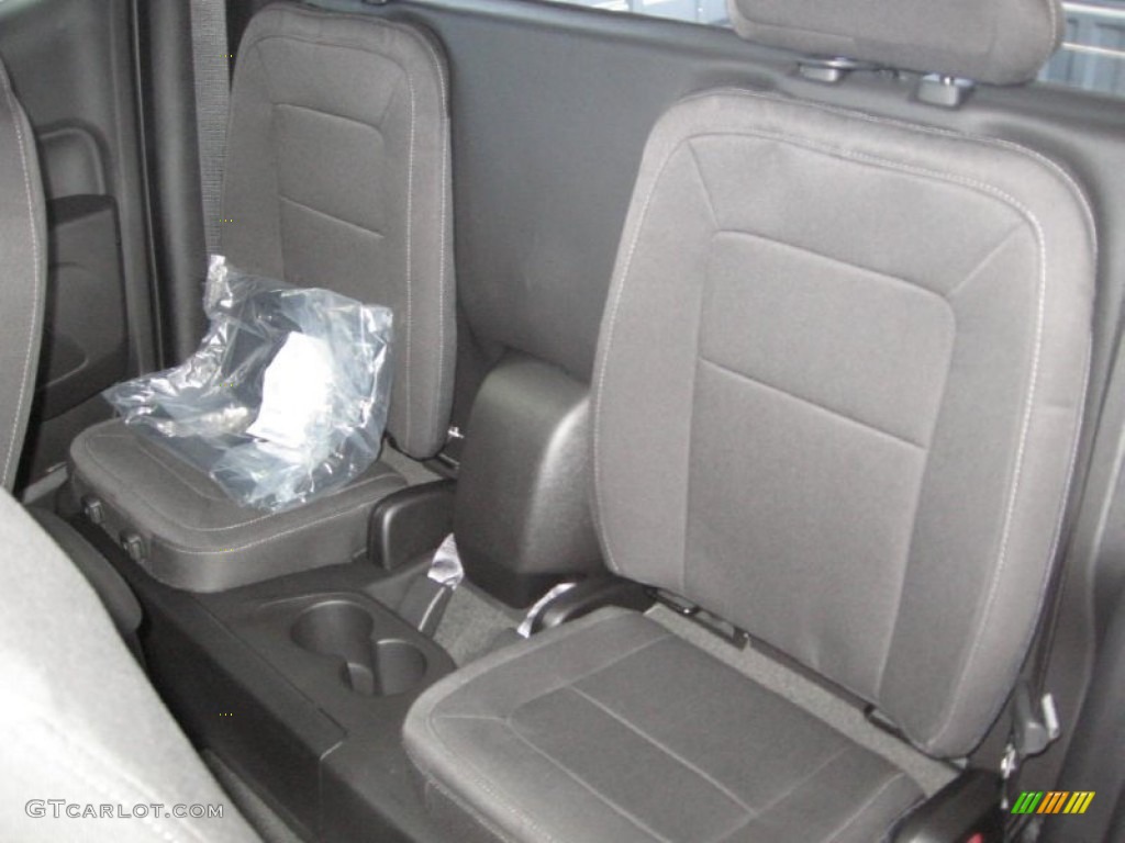 Jet Black Interior 2015 Chevrolet Colorado LT Extended Cab Photo #101623374