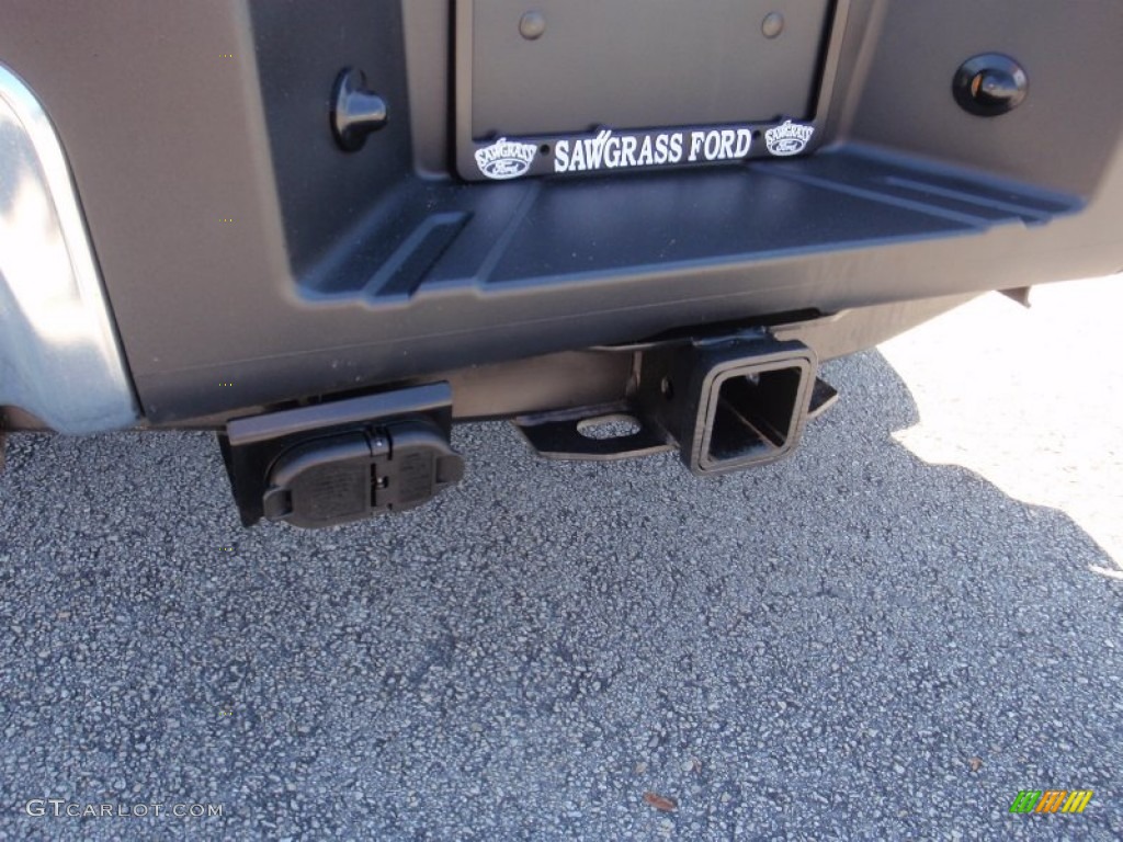 2015 F250 Super Duty XLT Crew Cab 4x4 - Ingot Silver / Steel photo #8