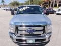 2015 Ingot Silver Ford F250 Super Duty XLT Crew Cab 4x4  photo #18