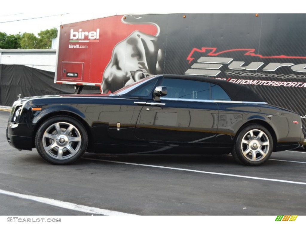 2010 Phantom Drophead Coupe - Black / Black photo #9